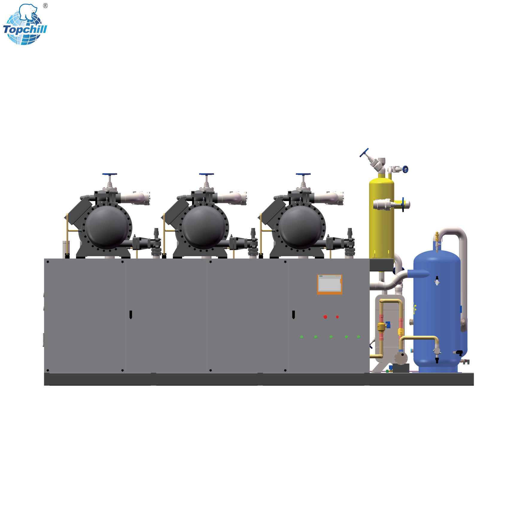 Low-Temperature Barrel Pump Parallel Screw Unit Installation